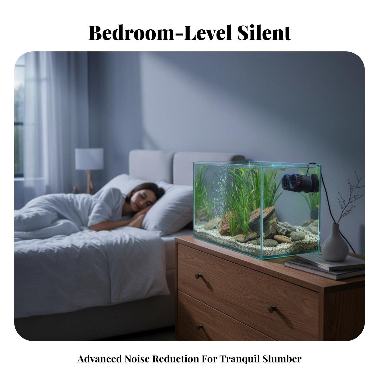 Aquarium Marine Setup - ปั๊มน้ำหมุนเวียนประสิทธิภาพสูงแบบจุ่มใต้น้ำสำหรับตู้ปลาทะเลและตู้ปะการัง