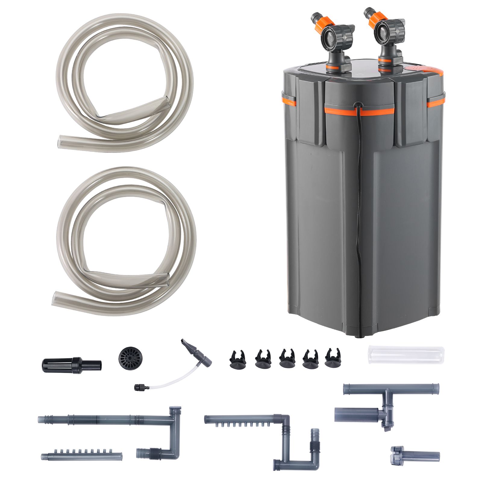 Marine Aquarium Uv - เครื่องกรองตู้ปลา 528GPH, เครื่องกรองแบบกระป๋อง 5 ขั้นตอน 200