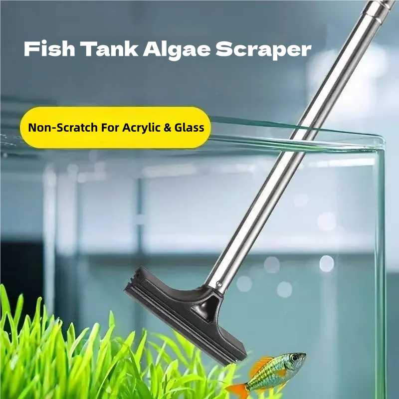 ที่ขูดตะไคร่ตู้ปลาแบบยืดหดได้  - Marine Aquarium Glass Scraper บทวิจารณ์และราคา