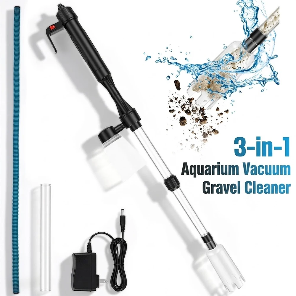 เครื่องดูดทำความสะอาดกรวดในตู้ - Aquarium Marine Sand บทวิจารณ์และราคา
