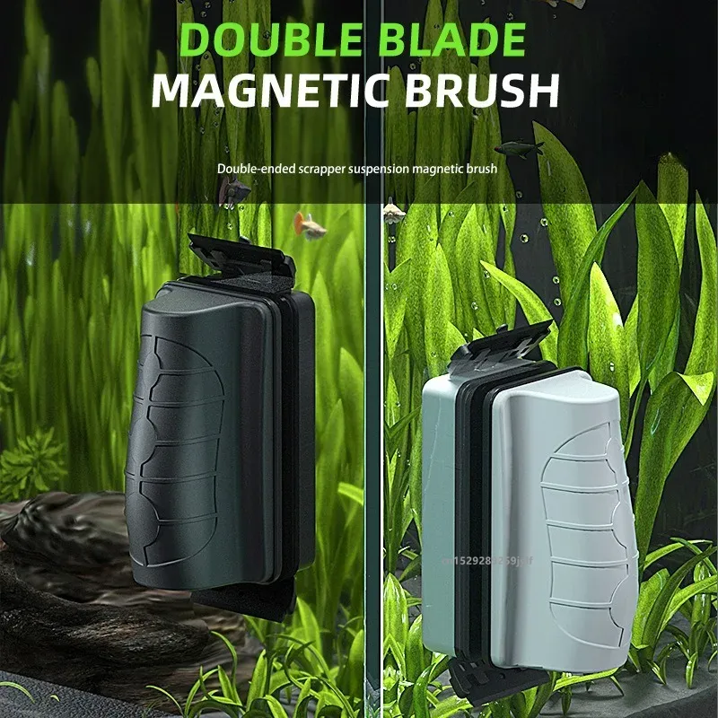 แปรงแม่เหล็กขนาดเล็กสำหรับตู้ป - Marine Aquarium Glass Scraper บทวิจารณ์และราคา