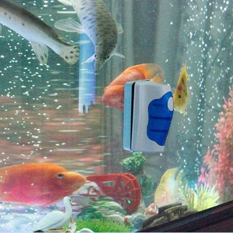 ที่ขูดกระจกตู้ปลาแบบแม่เหล็กลอ - Marine Aquarium Glass Scraper บทวิจารณ์และราคา