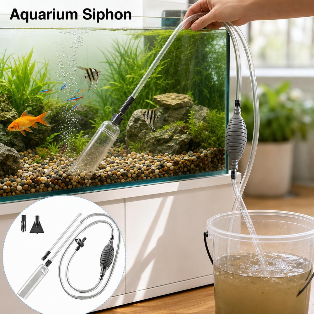 ชุดปั๊มเปลี่ยนน้ำตู้ปลาแบบใช้ม - Aquarium Marine Sand บทวิจารณ์และราคา