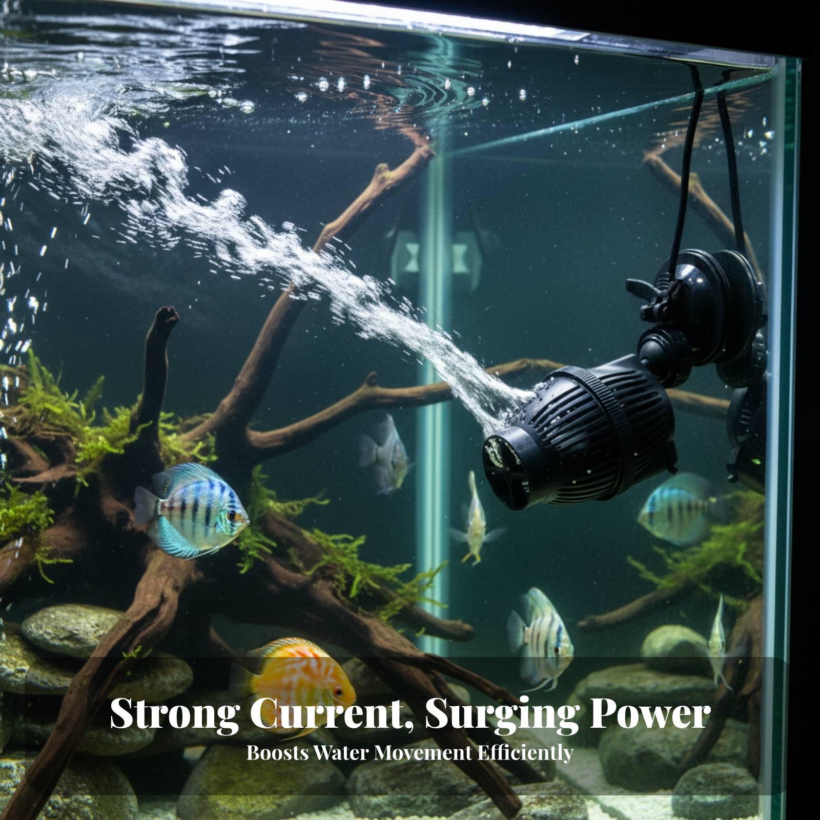 ปั๊มน้ำสร้างคลื่นในตู้ปลาแบบปร - Aquarium Marine Setup บทวิจารณ์และราคา
