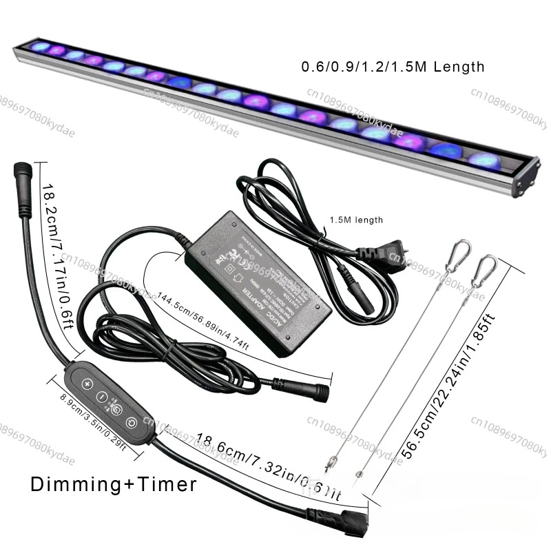 โคมไฟ LED สำหรับตู้ปลาแบบตั้งเ - Marine Aquarium Time บทวิจารณ์และราคา